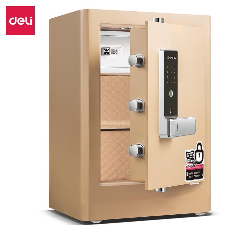 Deli 4116G Fingerprint Password Safe