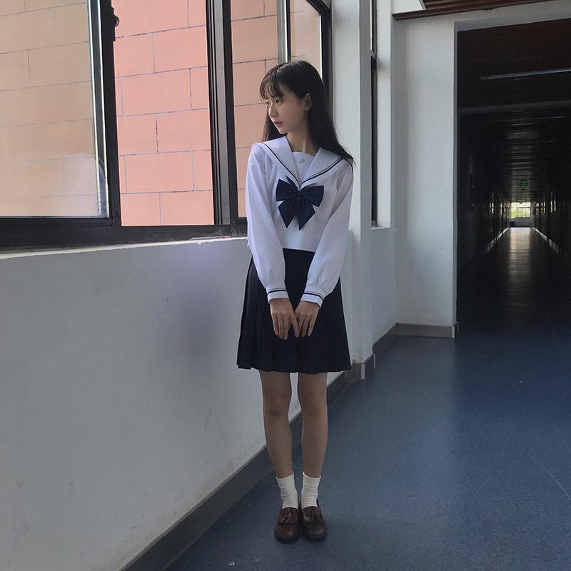 Kishikyo Authentic Japanese School Uniform Sailor Suit for Female Students