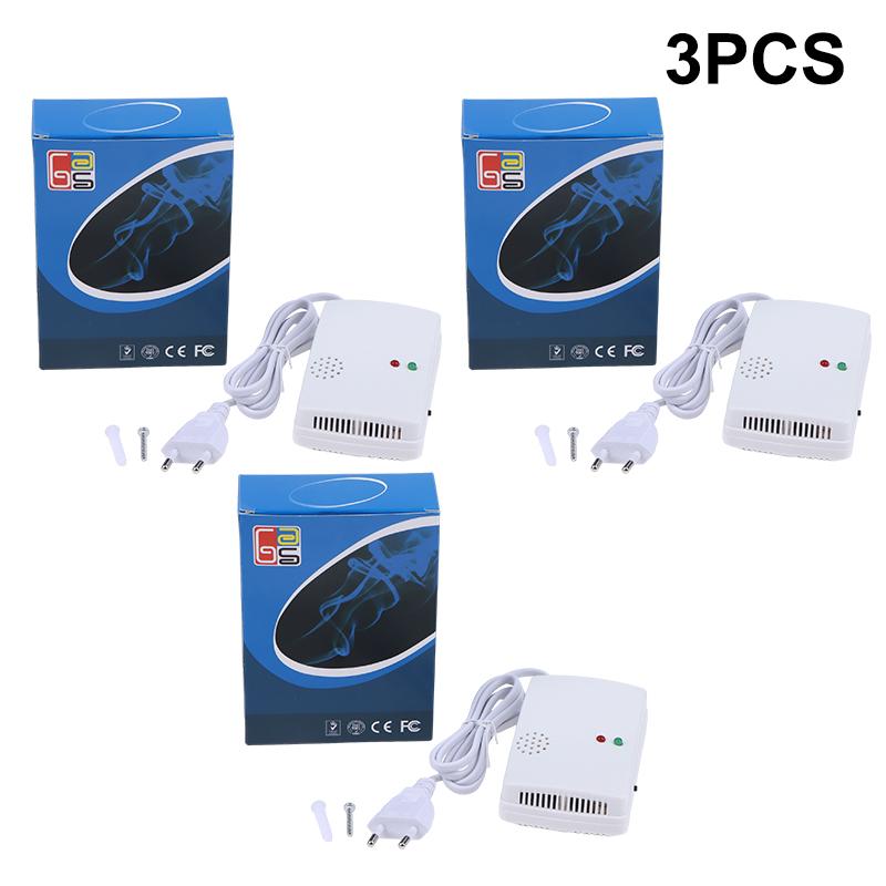 Portable Wall Mounted Independent Gas Detector Alarm Gas Leak Detector Tester Propane Methane Safe Natural Gas Alarm Sensor