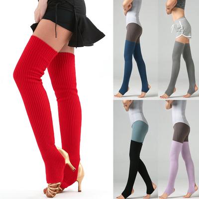 Woman Thigh Knitted Leg Warmers Yoga Socks Boot Cover Leggings Slouch Boot Socks