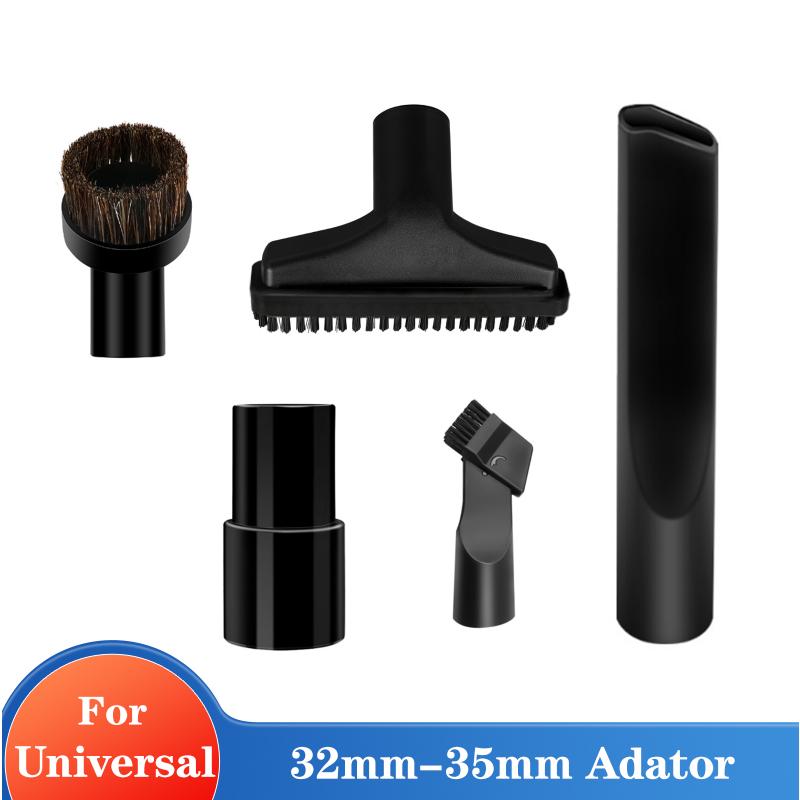 

Brush Head Nozzle With 32 / 35mm Adapter Spare Parts Crevice Dust Collector Vacuum Cleaner Replacement Attachment Parts
