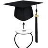 Non-Slip Graduation Cap Headband Elastic Durable Student Hair Accessories Perfect For Birthday And Graduation Party