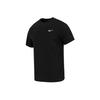 Men's Black Breathable Casual Crew Neck Short Sleeve T-Shirt