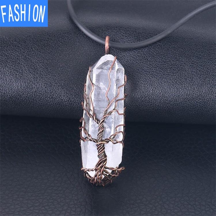 

Ожерелья, женские ожерелья с белыми кристаллами, европейская и американская мода, популярные аморфные аксессуары, подвеска с кристаллами, размер случайный antiquecopper+necklace