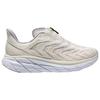 HOKA Project Clifton Blanc De Blanc Unisex Sneakers Cream Lunar-Rock 1127924-BDBLR