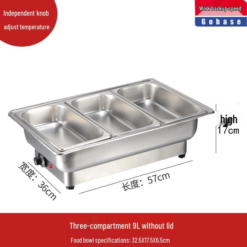 Commercial Stainless Steel Electric Buffet Warmer