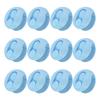 12Pcs Quilt Fastener Clips Duvet Cover Holders Bed Reusable Non Slip Fixer Buckle Type Blue