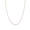 Necklace - LUXENTER - Fons - 18-carat Rose Gold Finish - Metal Alloy - Rose Gold Plated
