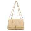 Spring Fashion Small Square Bags for Women  Soft Leather Flap Design One Shoulder Bag Lady Commuter Handbags Purses