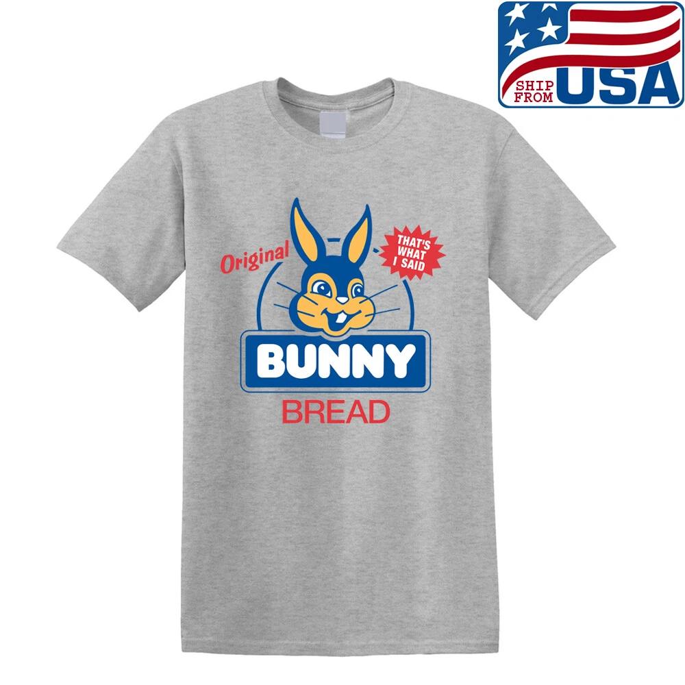 Bunny Bread Men s Grey Size S to 5XL 2XL