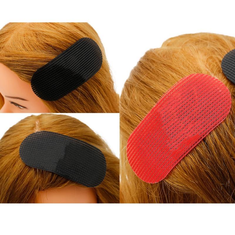5pcs Bangs Hair Gripper Sticker Hairdressing Magic Nylon Barber Grippers Mens Oil Head Engrave Cutting Styling Accessories