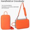 Single Shoulder Portable Shoe Bag Cuboid Shape Nylon Shoe Crossbody Bag  Outdoor