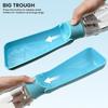 Durable Leakproof Dog Water Bottle Foldable Portable Cats Water Feeder Bowls Dog Water Dispenser For Pet Dogs Cats