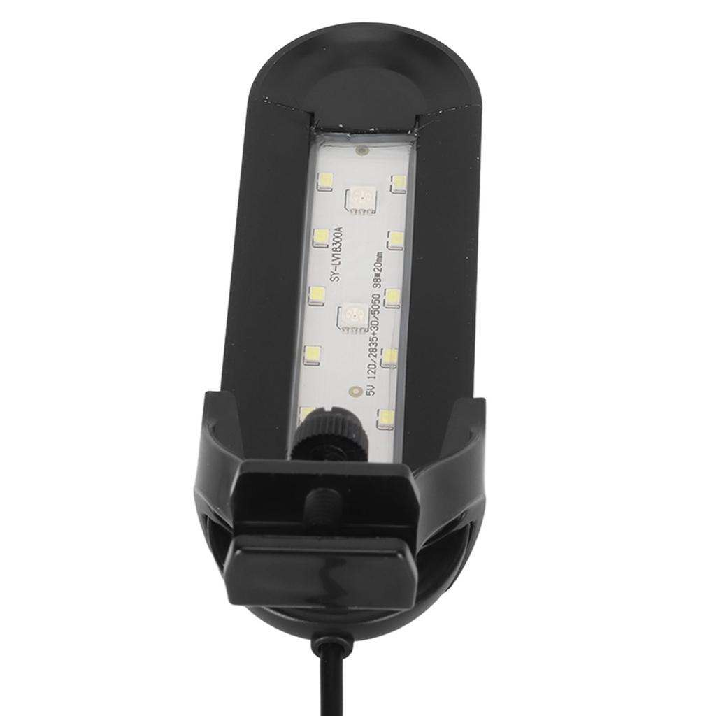 Aquarium LED Light Full Spectrum High Brightness Fish Tank Clip On Light for Saltwater Freshwater