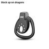 Kunlong Lock Tablet Restraint Lock for Men Chastity Belt SM Training Abstinence Sex Toy Prop Adult Intimate Pleasure Accessory for Private Bedroom Use