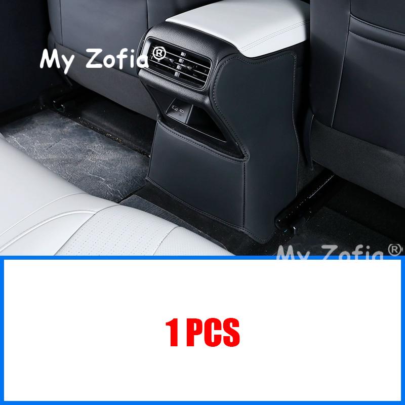 For BYD SEAL 5 DM-i 2025 2026 Car PU Leather Anti Kick Mat Pad Car Anti-kick Protector Mats Seat Back Protector Accessories