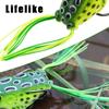 Artificial Bass Fishing Lures Frog Crankbait Bass Soft Swimbait Lures Wit Fishing Hooks Fishing Bait