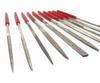Phoenix 10-Piece Diamond File Set, 140 mm, Multiple Shapes for Guitar Maintenance
