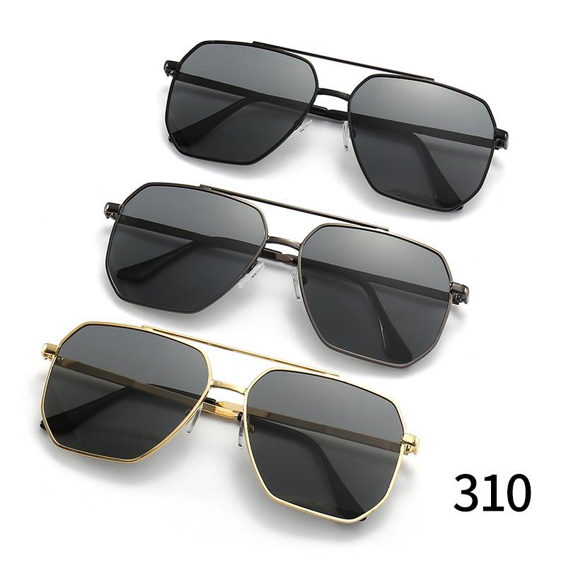 2025 Best-Selling Men's Metal HD Polarized Sunglasses with UV Protection for Travel, Driving, and Fishing