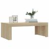 VidaXL Table basse chêne sonoma 102x50x36 cm bois d'ingénierie 823369