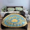 Mandala Pattern Decorative Set Soft Comfortable Duvet Cover Bedding Set Included 1*Duvet Cover & 2*Pillowcases, Gift