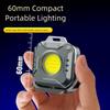 For Camping Magnetic Work Light 360 Degree Adjustment Built-in Battery