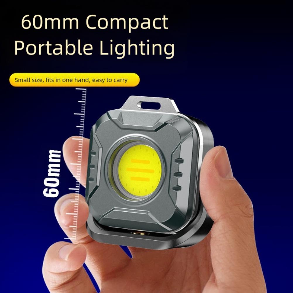 For Camping Magnetic Work Light 360 Degree Adjustment Built-in Battery