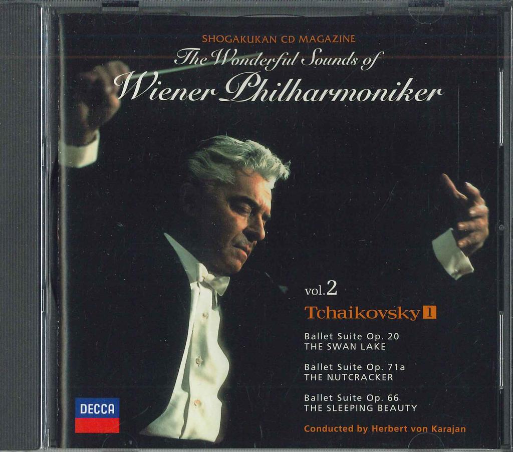 CD TCHAIKOVSKY, KARAJAN - Wonderful Sounds Of Wiener Philharm SHWP2 DECCA Japan Classical Used