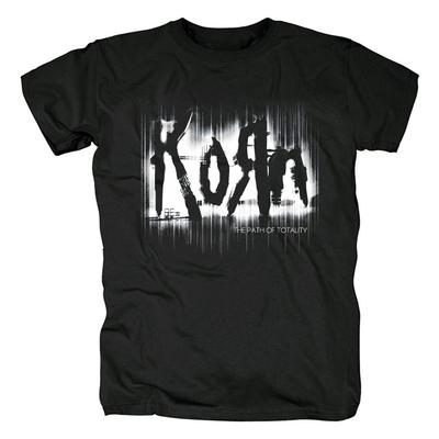 KORN Cohen Band Metal Rock Heavy Metal Punk European and American Music Cotton Men's and Women's Crew Neck Loose T-Shirt
