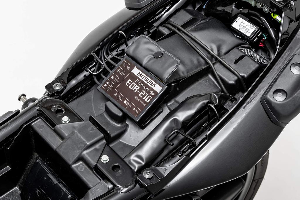 MITSUBA Motorcycle Drive Standard Model with Front and Rear (Mitsuba Sankowa) Recorder, Cameras, EDR-21