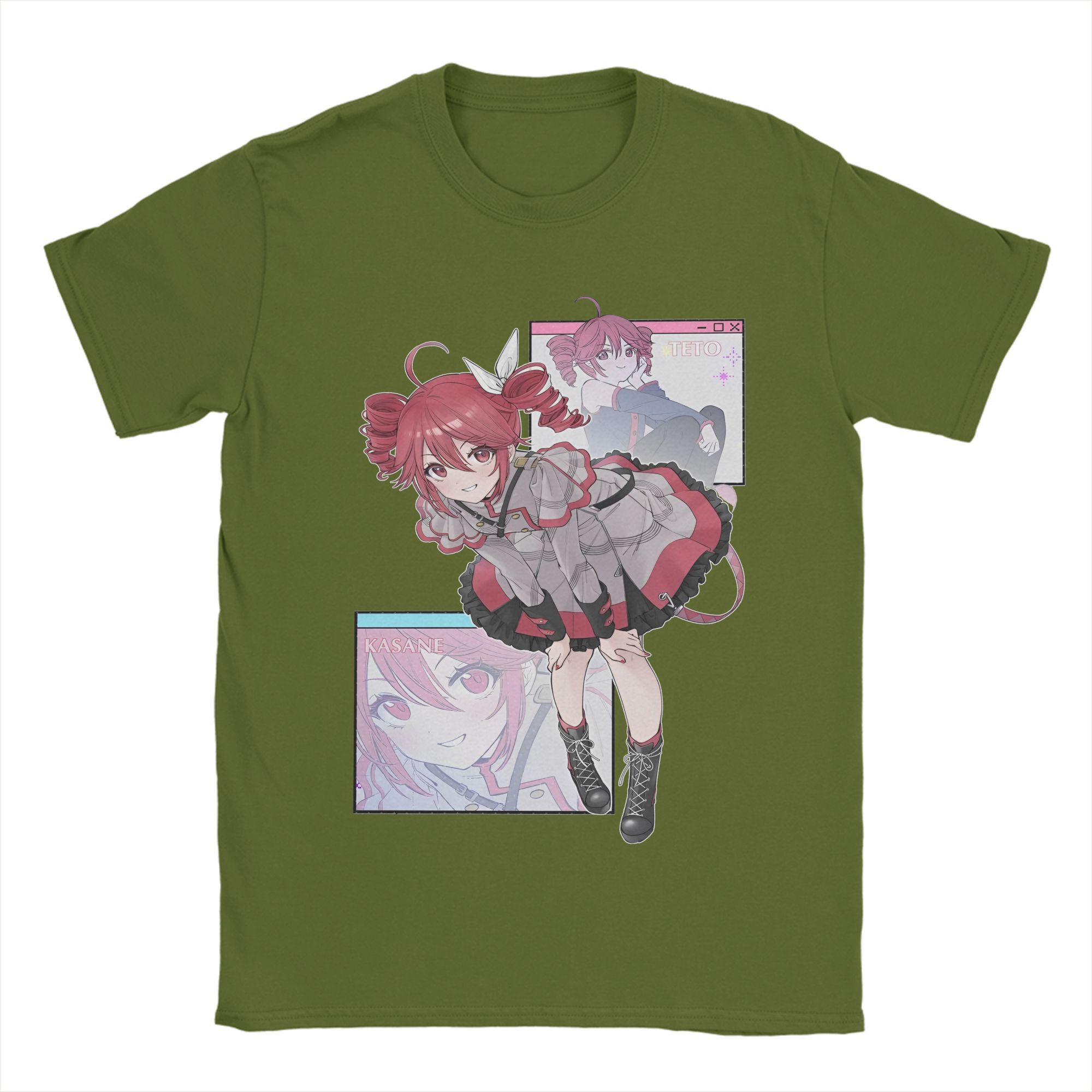 

Oversized T Shirt Beach Kasane Teto Fashion T-Shirts Hip Hop Cotton Tshirt for Mens Awesome Cheap Print Short Sleeve Tees 4XL