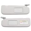 Grey Beige Left and Right Sun Visors For Hyundai Elantra 2011 2012 2013 2014 2015 Replacement #852103X000TX