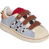 Adidas Disney X Superstar 2 Bequeme Vielseitige Low-Top Kinder-Sneaker Kinder-Sneaker Blau KK4471