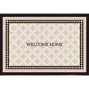 Simple Household Entry Door Floor Mat, Porch Mat, Advanced Sense, Dirt-Resistant Anti-Skid Ring, Velvet Can Be Cut Carpet