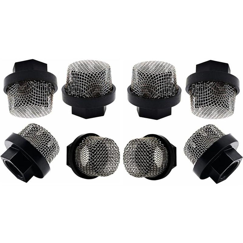 ABUL-8Pcs 246385 Hose Inlet Strainer Filter Inlet Suction Strainer Mesh Suitable For Ultra 395 495 390 Airless Paint Sprayers
