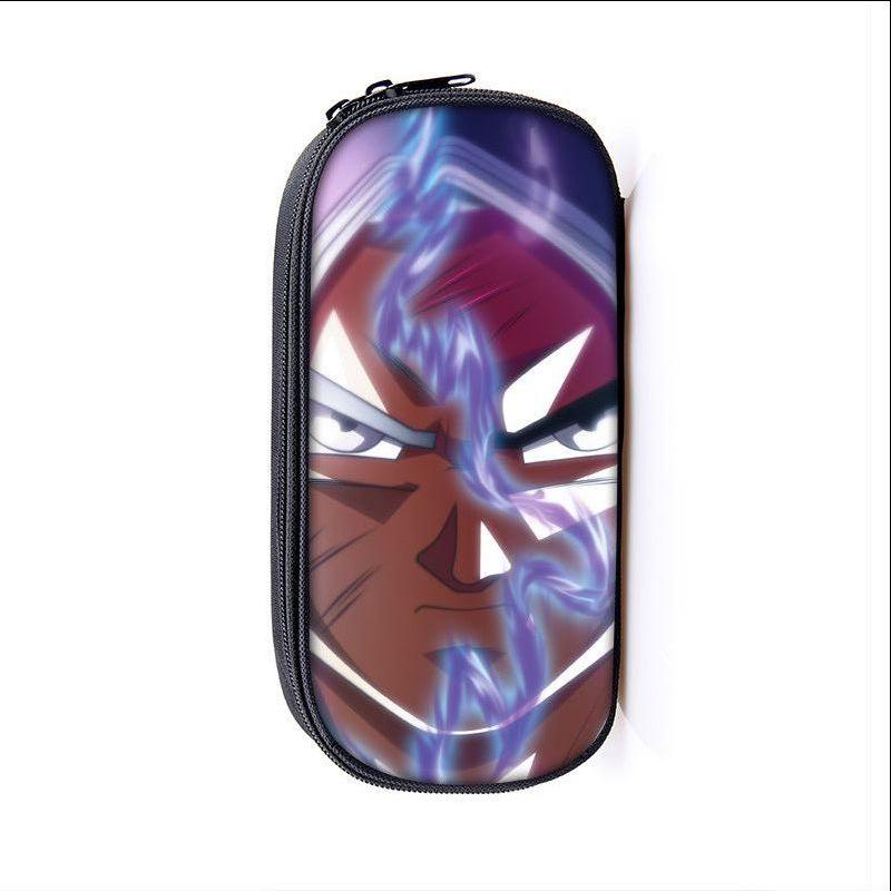 Dragon Ball Vertical Pencil Case - Kids' Stationery Bag with Polyester Design