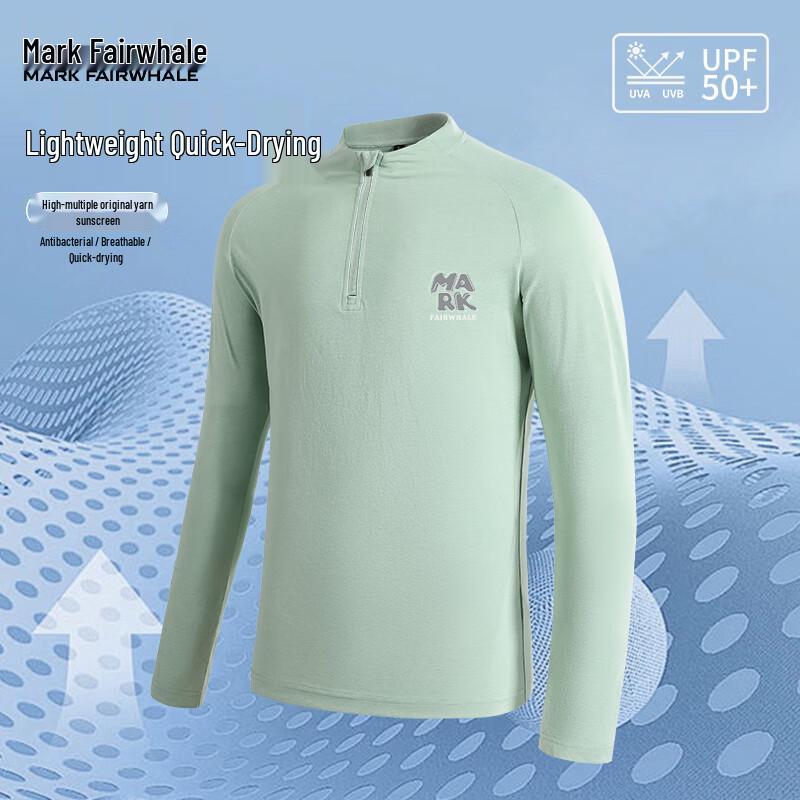 

Mark Hua Fei Men s UPF50+ Long-Sleeve Sun Protection Sport T-shirt XL