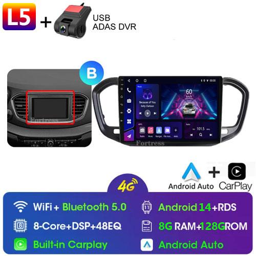 Fortress  For LADA Vesta NG 2025 Car Radio Multimedia Video Player Navigation stereo GPS Android 13 No 2din 2 din dvd