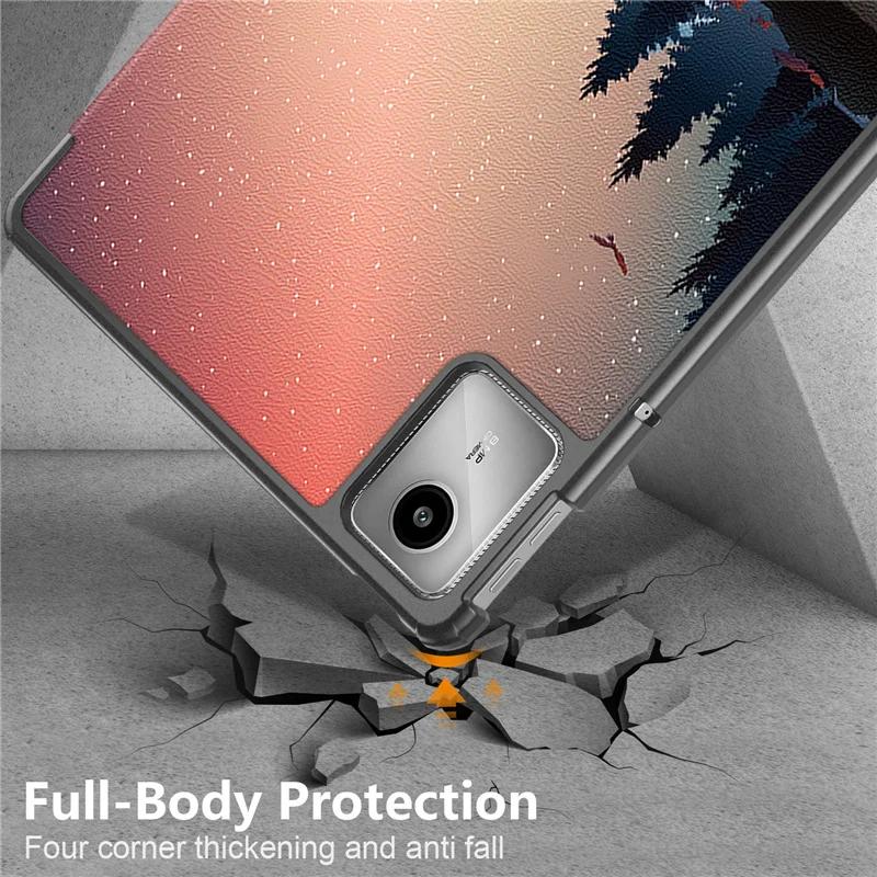 For Lenovo Xiaoxin Pad 2024 Case TB-331FC Magnetic Smart Stand Hard Plastic Back Cover For Lenovo Tab M11 Case 11'' Tablet Case