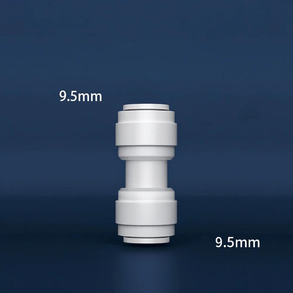 1/4" 3/8" OD Tube Tap Shut Off Ball Valve POM Quick Fitting Connector Tee Elbow Reducer Aquarium RO Water Filter Reverse Osmosis