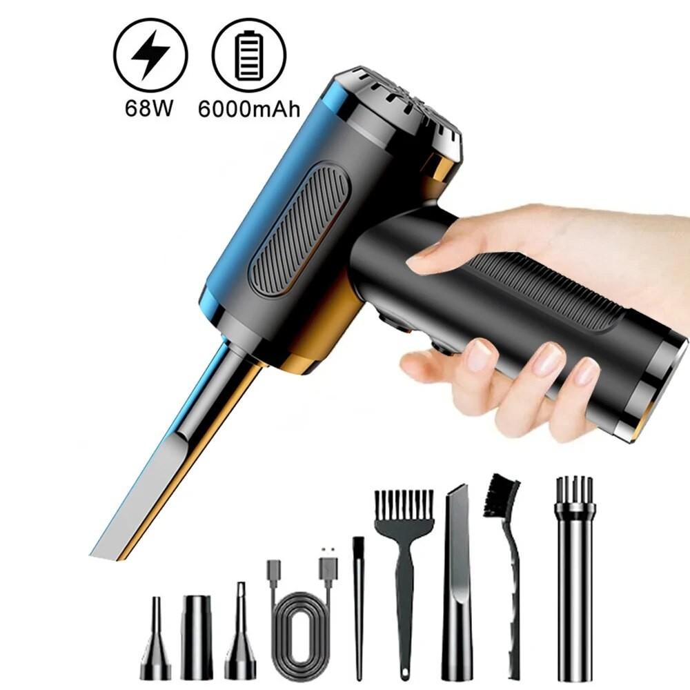 

Portable Compressed Air Duster Household Computer Keyboard Cleaner Rechargeable Electric Air Blower