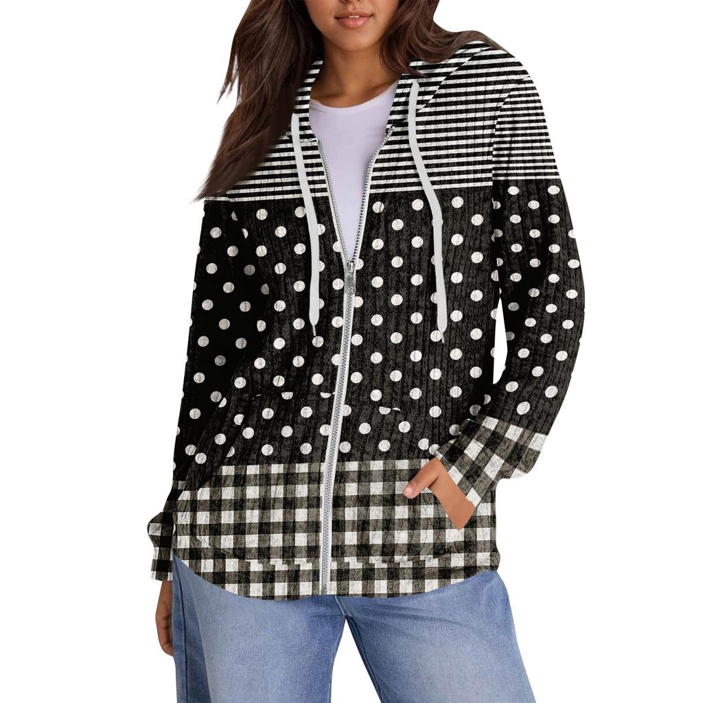 Hoodies For Women Trendy Tops Casual Fall Fashion Long Sleeve Sweatshirt With Pockets Pullover Lightweight