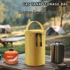 Outdoor Round Cylinder Gas Lantern Storage Bag – Portable, Anti-Collision Pouch for Camping