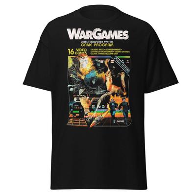 Wargames Movie Poster Video Game Program T-Shirt