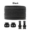 1Pair/3Pair Round Tennis Lazy Laces Without Ties Unisex Elastic Shoelaces Sneakers No Tie Shoe Laces Adult Kids Shoe Accessories