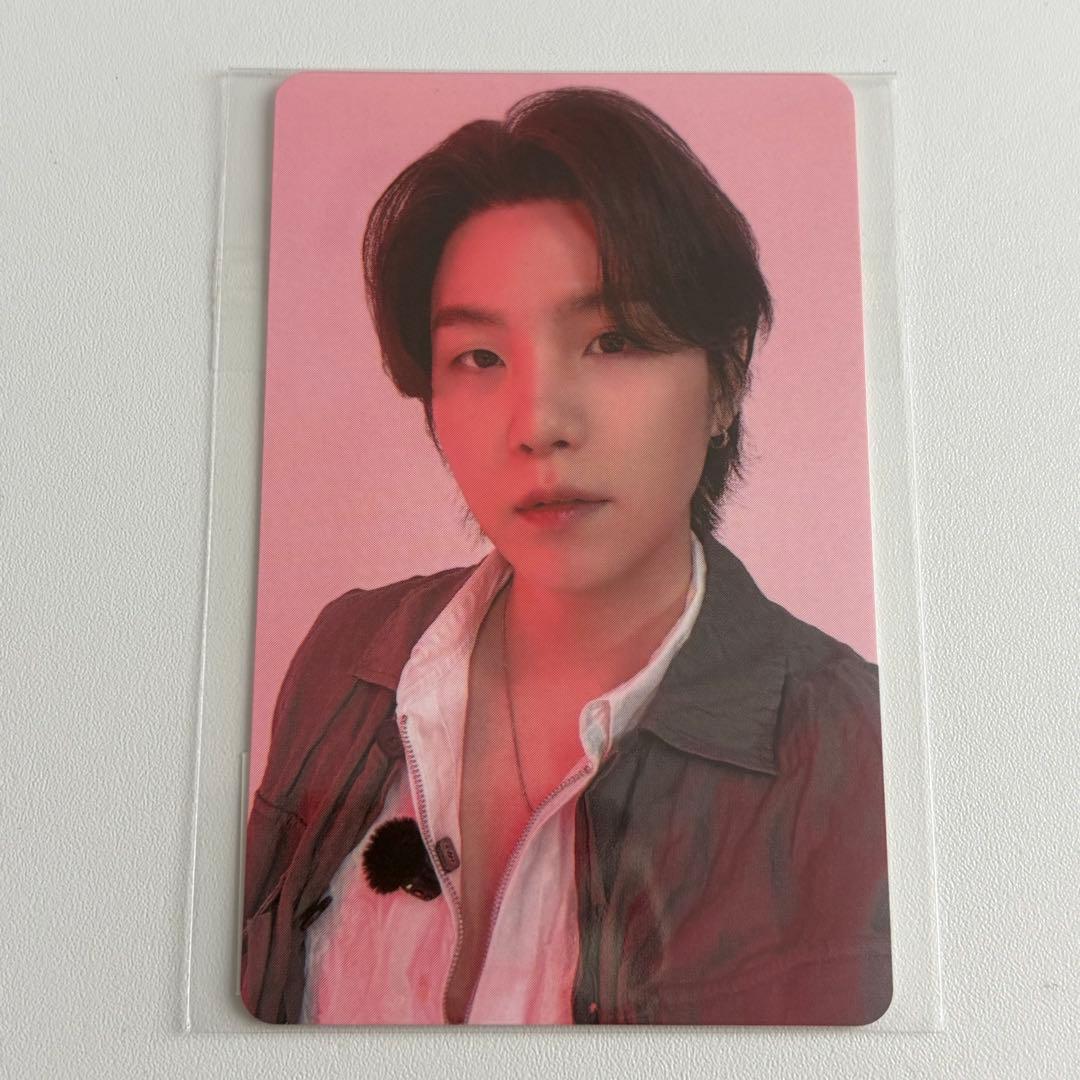 [Б/У] BTS ARIRANG weverse Счастливый розыгрыш Фотокарточка Юнги SUGA