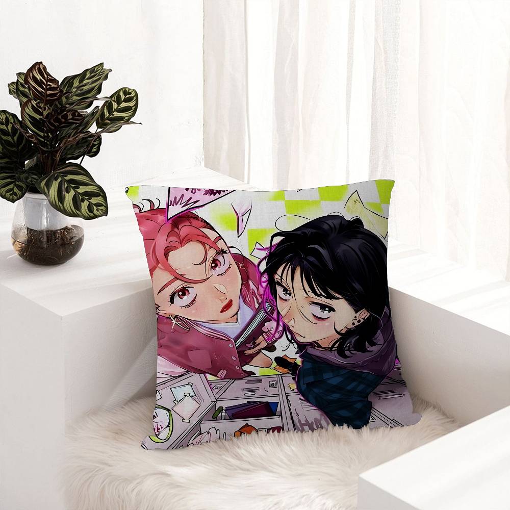 Kininatteru Hito Ga Otoko Janakatta Pillowcase Toon Gift Cushion Cover Bedroom Home Sofa Chair Seat Decor Pillow Case