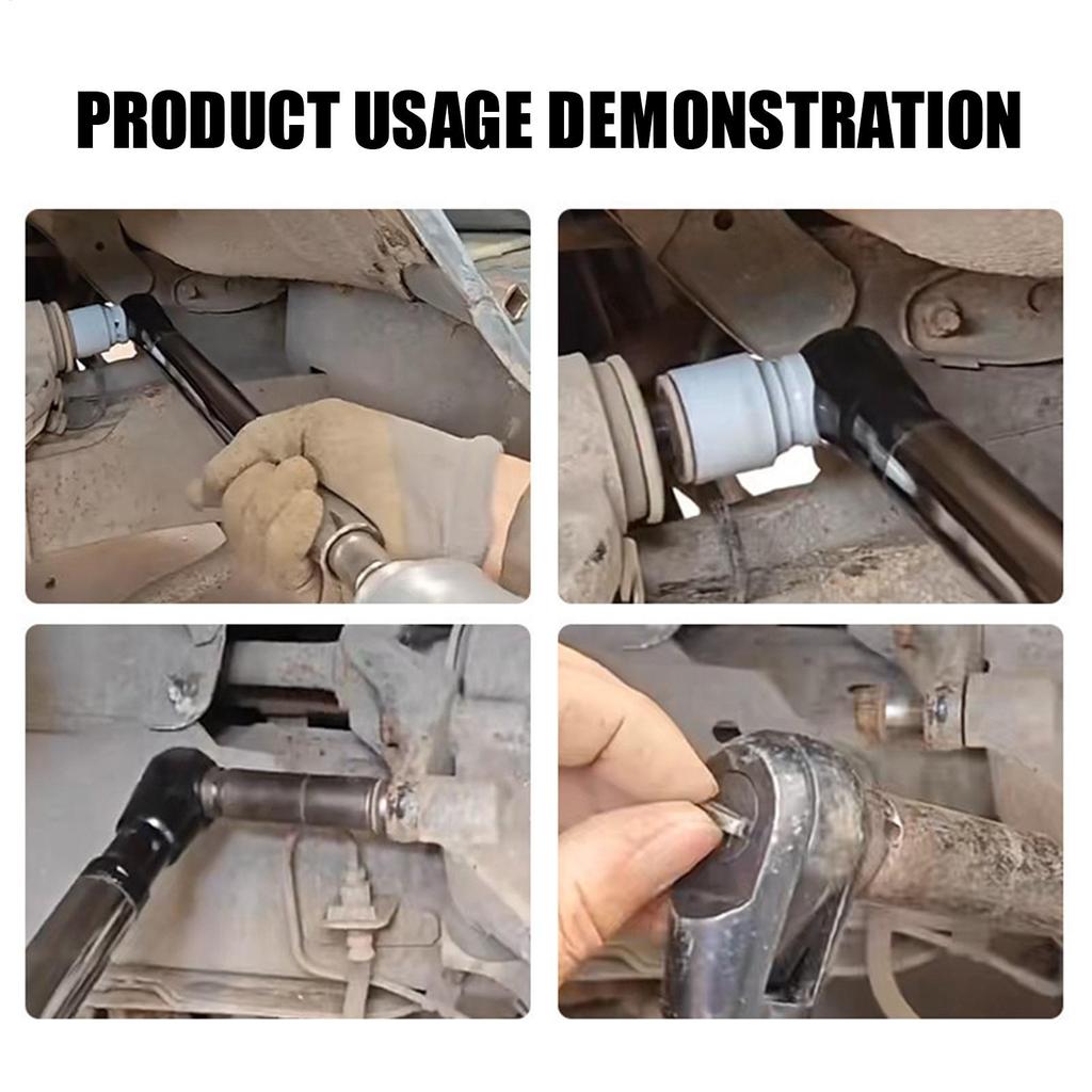 Universal Offset Impact Extension Wrench 1/2 Inch High Torque Ratchet Tool  - DIY Professional Mechanics  for Mechanical Care