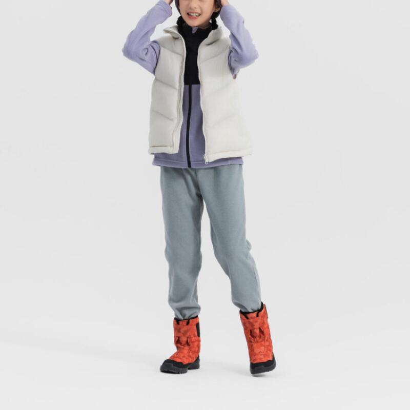 DECATHLON Down Jacket QUECHUA Warm, Comfortable and Waterproof Pearl Beige Teen