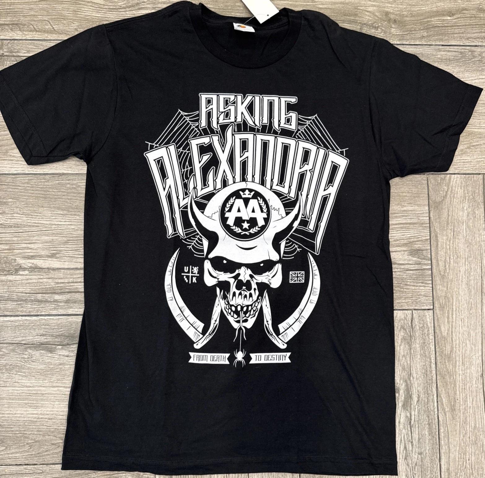 2016 Asking Alexandria From Death To Destiny T-Shirt Size Large S